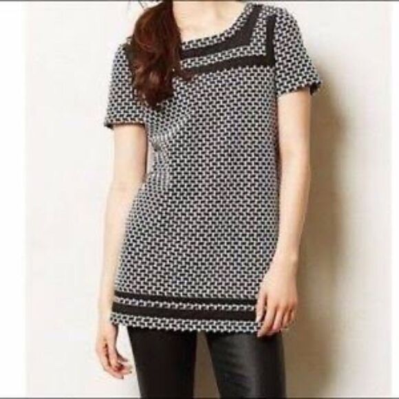 Anthropologie Postmark Mini Dress - Picture 1 of 8